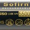 Punjiva litijum-jonska baterija Sofirn tipa 26650 sa kapacitetom 5500mAh