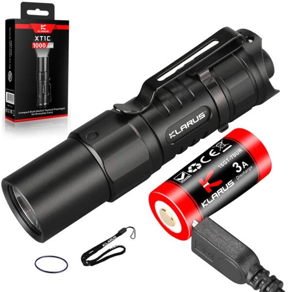 Baterijska led lampa Klarus XT1C EDC