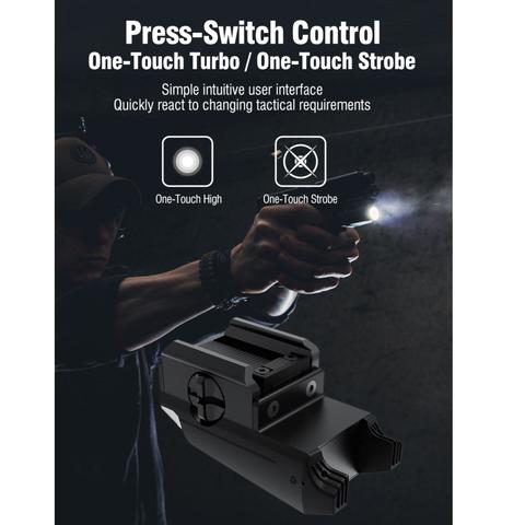 KlarusGL1CompactLightOperation_large Klarus GL1 baterijska led lampa sa montazom za pistolj