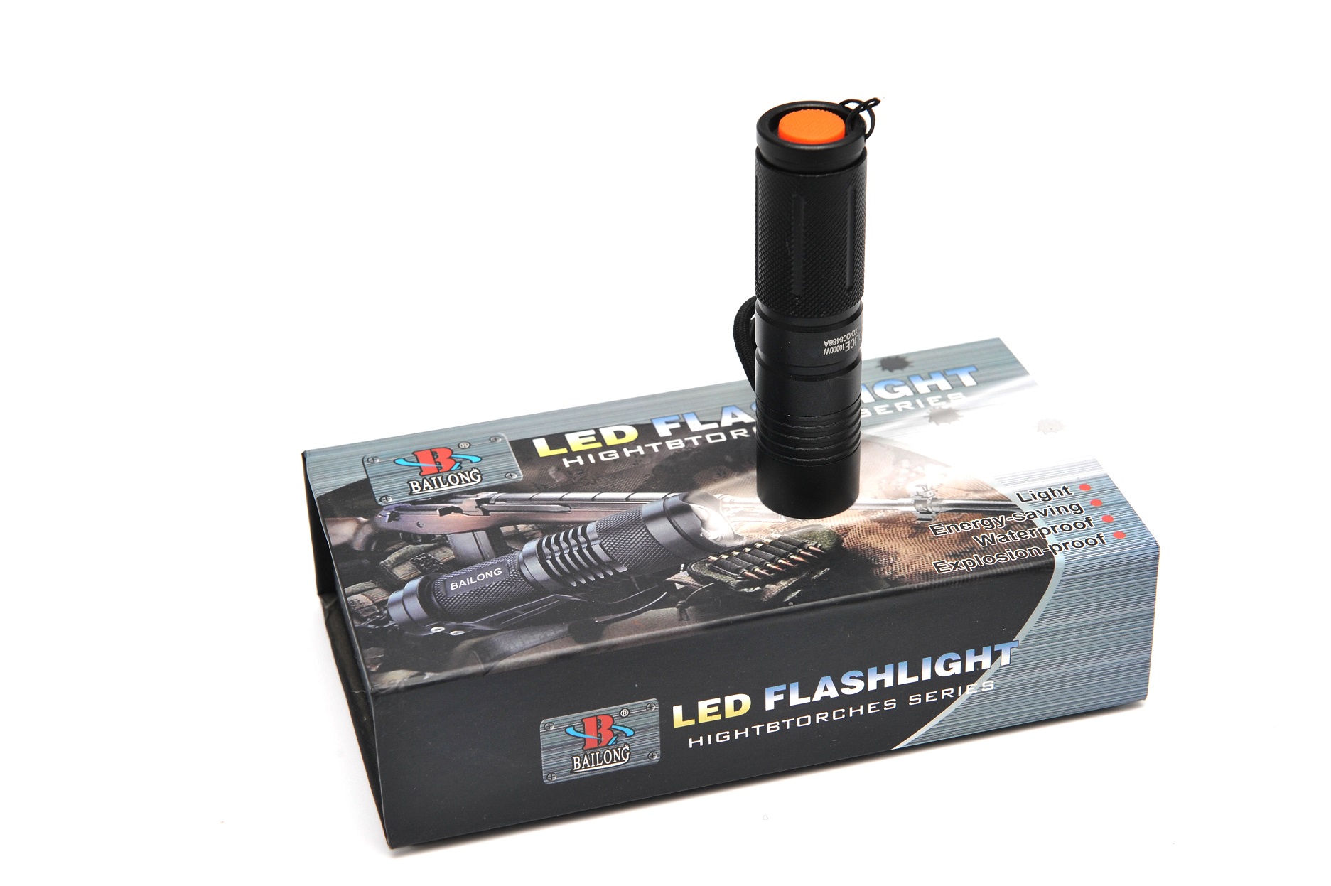 Baterijska Cree Led Lampa Police 8486a set sa mikroprekidaem i nosačem za montažu na cev Baterijska Cree Led Lampa Police 8486a set sa mikroprekidaem i nosačem za montažu na cev