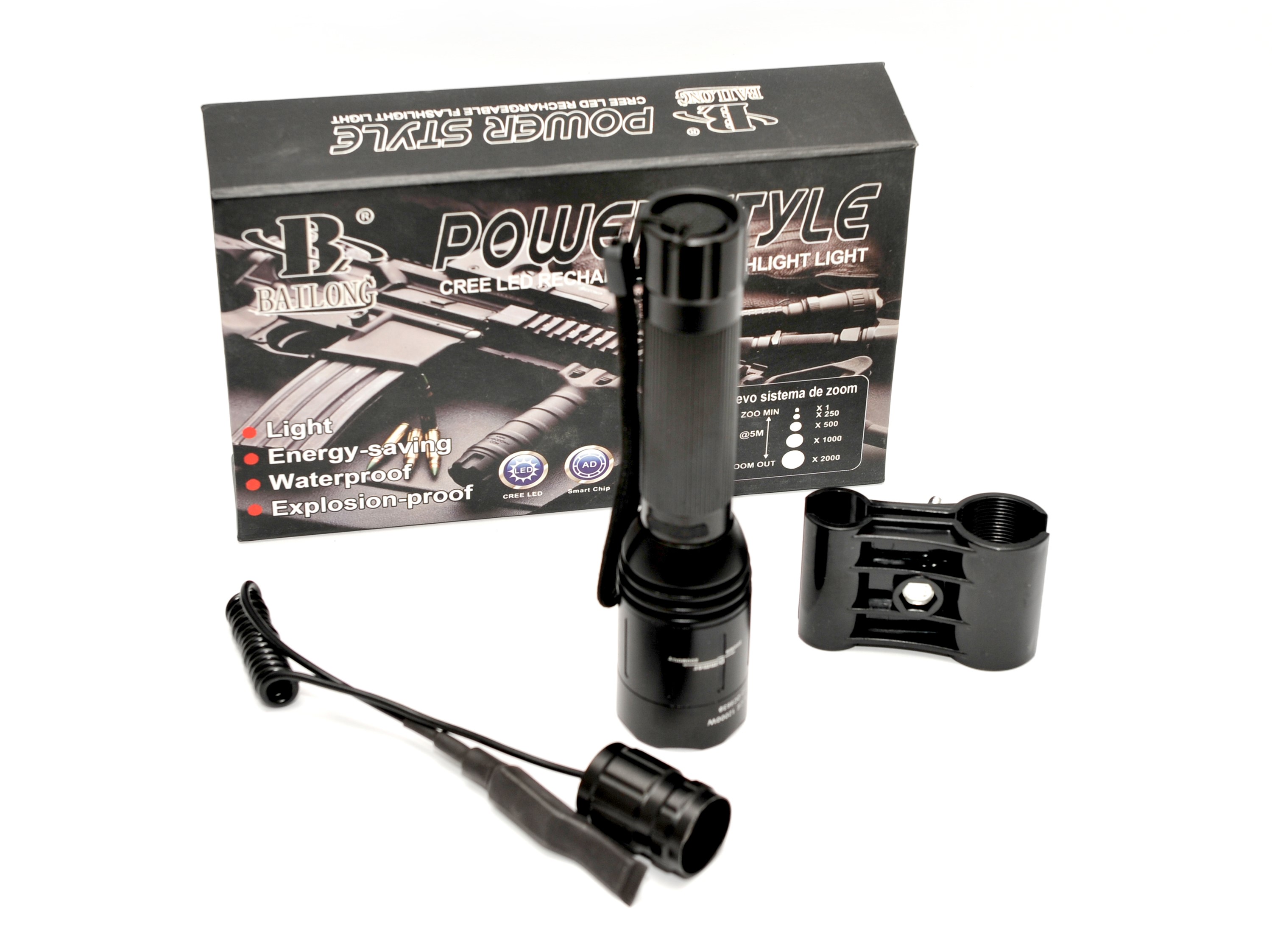 Baterijska lampa 8639 komplet Baterijska lampa 8639 komplet